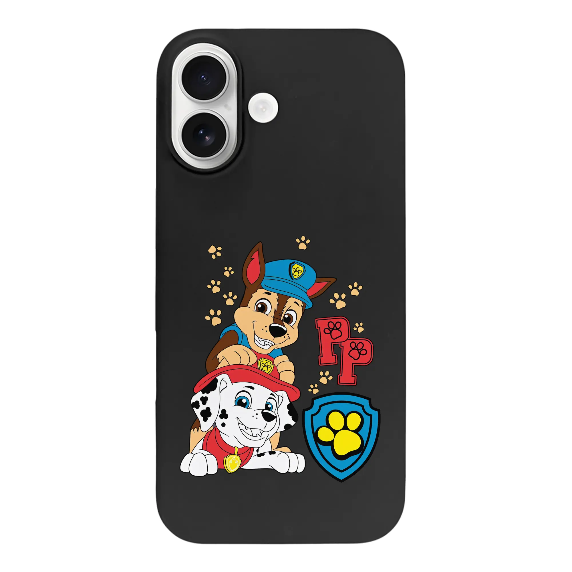 パウ・パトロール グッズ チェイス - iPhone 17 シリーズ シリコンケース 薄型 耐衝撃 指紋防止 ソフトタッチカバー 精密フィット 傷防止 保護ケース iPhone 17/17 Air/17 Pro/17 Pro Max 対応